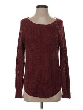Pink Republic Large Burgandy Pullover Sweater